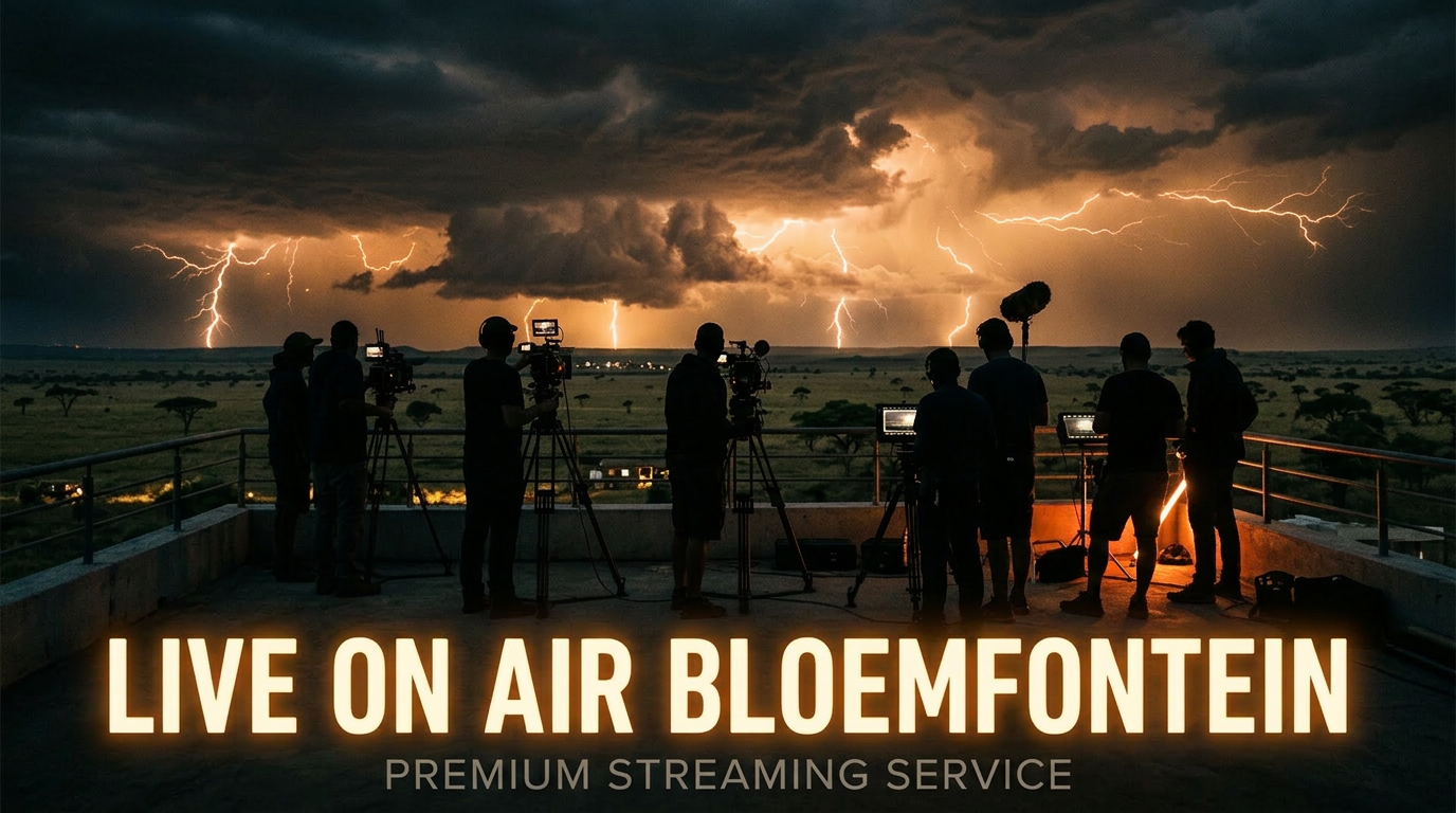 Live On Air Bloemfontein cinematic banner